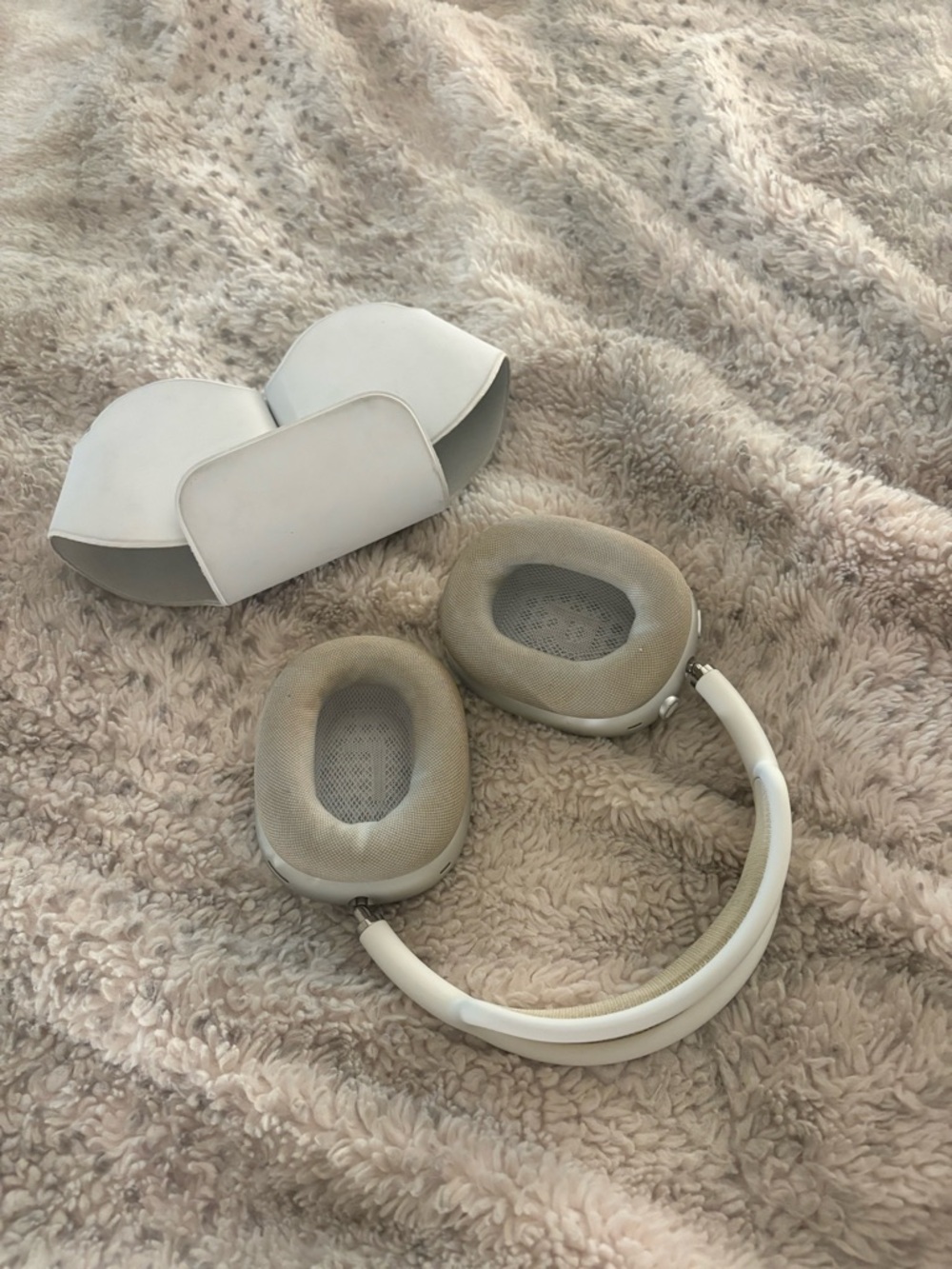 Apple Headphones Silver and White - Picture 2 of 3
